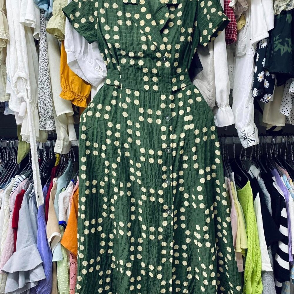 Green dress